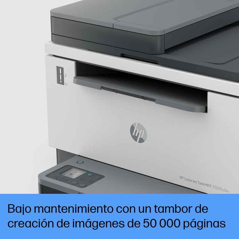 Impresora multifunción HP LaserJet Tank 2604sdw - Imagen 15 de 18