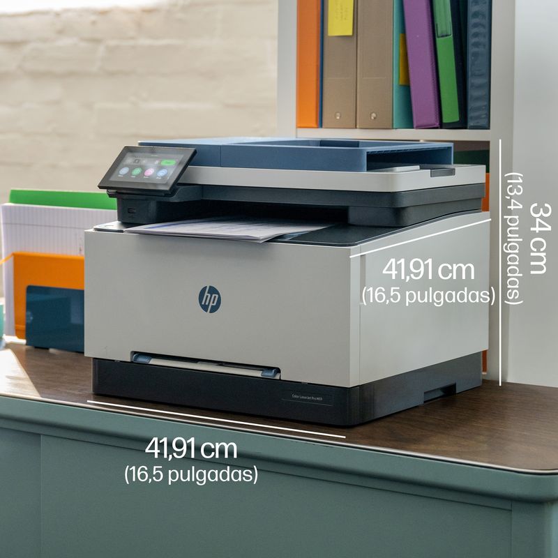 HP Color LaserJet Pro Multifunción A4Wifi Laser Dúplex Color LaserJet Pro MFP 3302fdw - Imagen 10 de 14