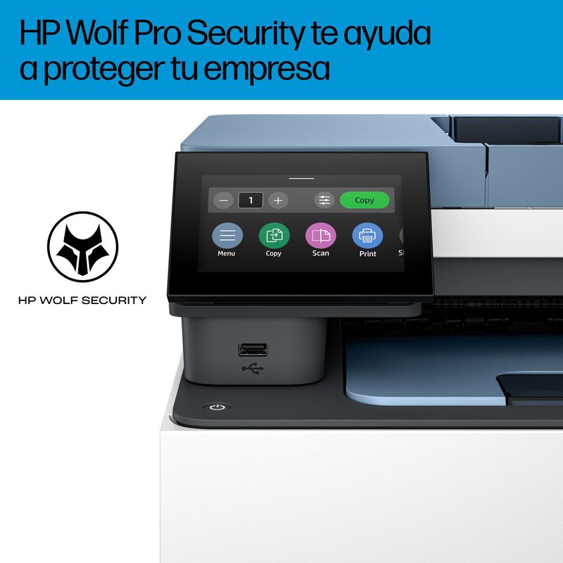 HP Color LaserJet Pro Multifunción A4Wifi Laser Dúplex Color LaserJet Pro MFP 3302fdw - Imagen 12 de 14
