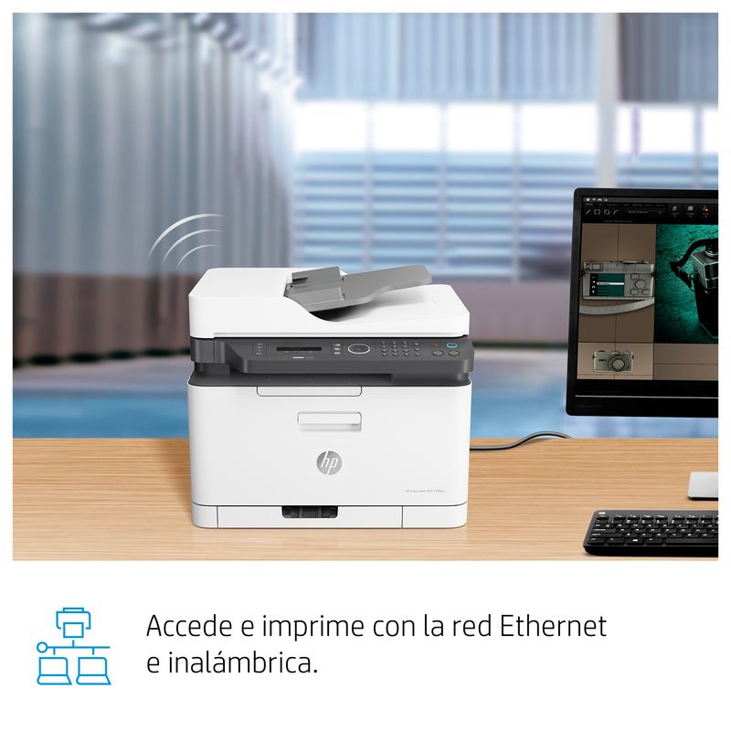IMPRESORA HP LASER COLOR 179FNW - Imagen 11 de 16