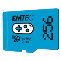 Miniatura 3 de MEMORIA SD MICRO 256GB EMTEC GAMING 95MB/S SD + ADAPTER CLASS 10 UHS1 U3 V30 ECMSDM256GXCU3G