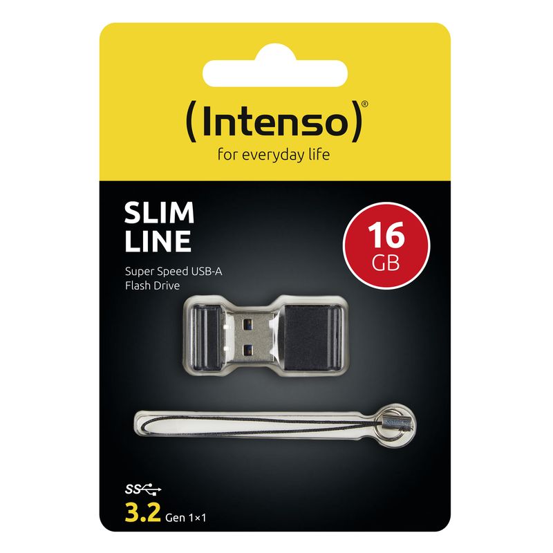 Intenso Lápiz USB Slim Line 16Gb USB-A 3.2 - Imagen 7 de 7