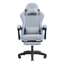 SILLA GAMER MARS GAMING MGCXFSBL FABRIC RECLINABLE REPOSAPIES EXTENSIBLE DISE??O TEXTIL AZUL PLATA