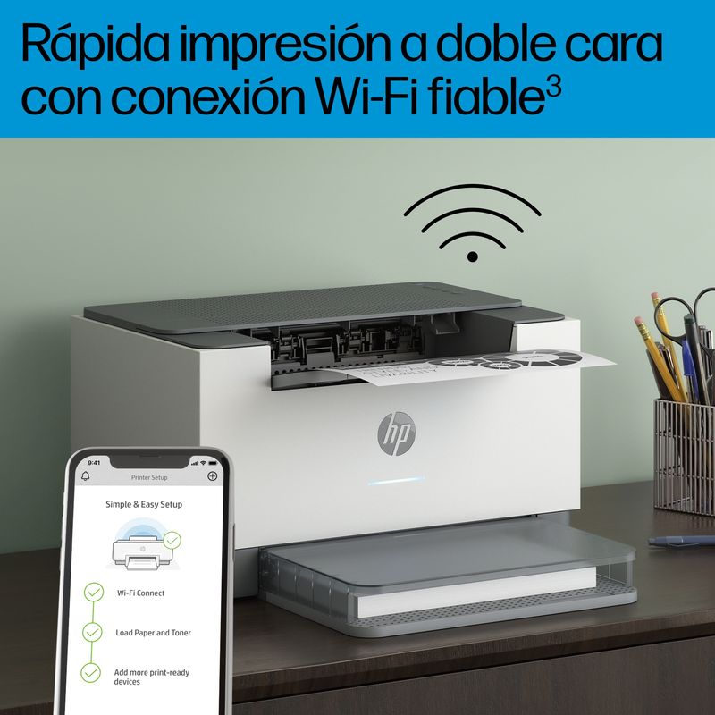 HP LaserJet Impresora HP LaserJet M209dw, Blanco y negro, Impresora para Home y Home Office, Estampado, Impresión a doble cara; Tamaño compacto; Energ - Imagen 11 de 13