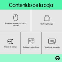 Miniatura 5 de RATON HP 920 ERGONOMICO VERTICAL INALAMBRICO
