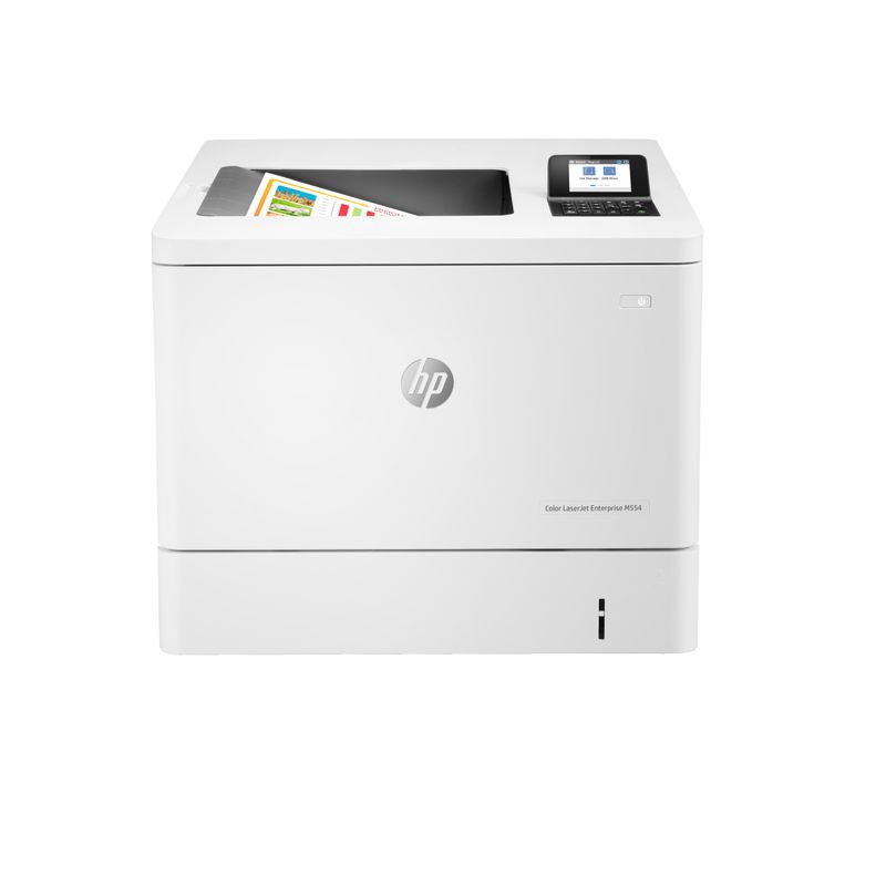 HP Color LaserJet Enterprise Impresora HP Color LaserJet Enterprise M554dn, Estampado, Impresión desde USB frontal - Imagen 2 de 7