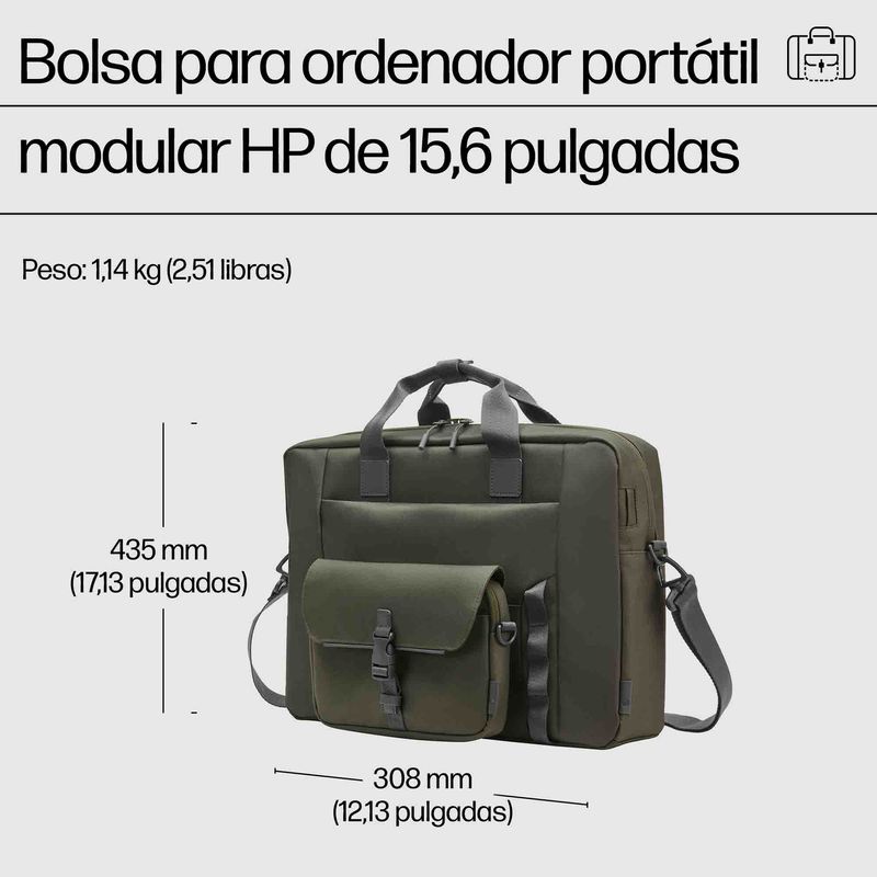 BOLSA HP MODULAR PARA PORTATIL DE 15.6" - Imagen 5 de 15