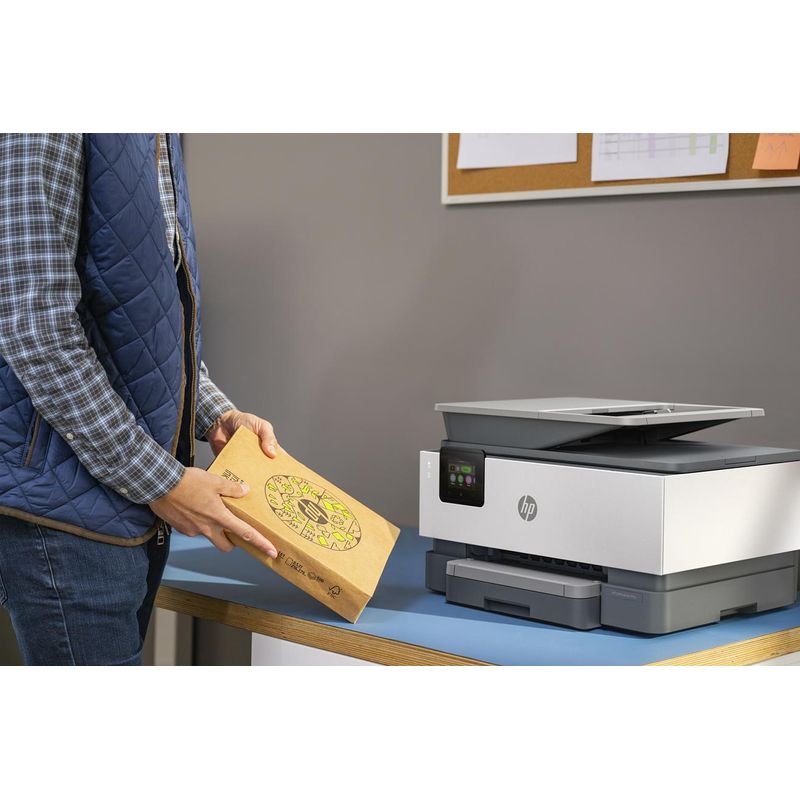 HP OfficeJet Pro Multifunción A4Wifi Thermal Inkjet Dúplex OfficeJet Pro 9120b Inalámbrico All-in-One Color Impresora, Impresión a doble cara; Copiado - Imagen 14 de 19