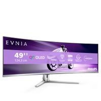 Miniatura 4 de Monitor PHILIPS Evnia 48.9" QDOLED OLED Dual QHD HDMI Altavoces