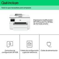 Miniatura 7 de HP OfficeJet Pro Multifunción A3Wifi Thermal Inkjet Dúplex Impresora multifunción HP OfficeJet Pro 9730e de formato ancho, Color, Impresora para Ofici