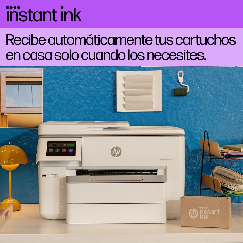 HP OfficeJet Pro Multifunción A3Wifi Thermal Inkjet Dúplex Impresora multifunción HP OfficeJet Pro 9730e de formato ancho, Color, Impresora para Ofici - Imagen 9 de 14