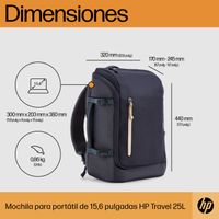 Miniatura 5 de MOCHILA HP TRAVEL 25L PARA PORTATIL DE 15.6"