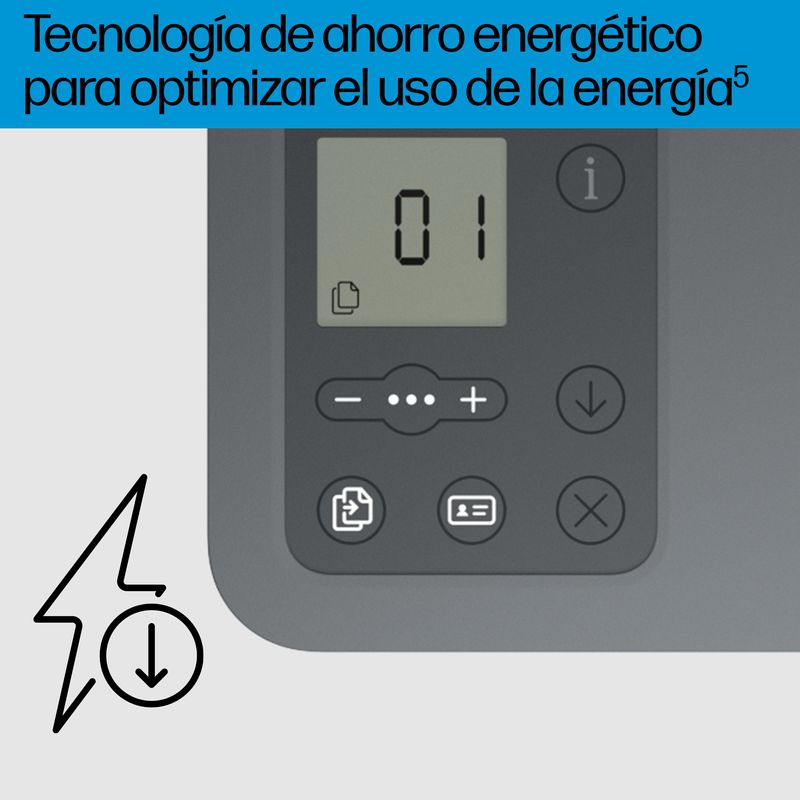 HP LaserJet M234sdn Multifunction Blanco y negro Impresora, Solo Ethernet; Fotocopiadora, escáner Laser Dúplex - Imagen 7 de 10