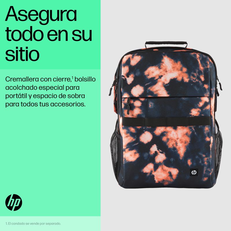 MOCHILA HP CAMPUS XL TIE DYE - Imagen 7 de 12