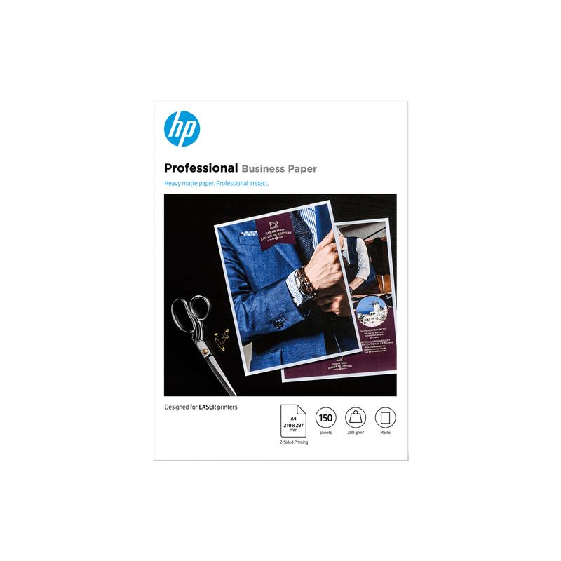 HP PROF MATTE LJ A4 200G 150SH FSC PAP ER - Imagen 1 de 6