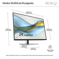 Miniatura 5 de HP Monitor HP Pro de la serie 5 con resolución WUXGA de 24 pulgadas: 524 pn  Series 5 24" LCD IPS WUXGA HDMI
