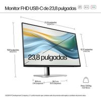 Miniatura 5 de HP Monitor FHD USB-C HP Pro de la serie 5 de 23,8 pulgadas: 524pu  Series 5 Pro 23.8" LCD IPS Full HD HDMI