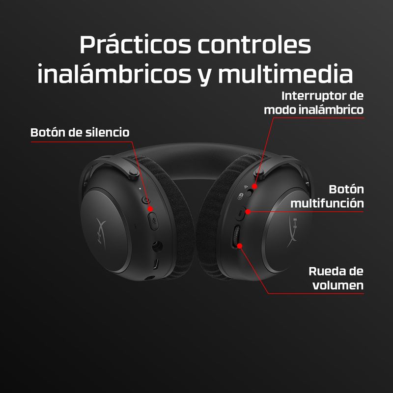 HP HYPERX CLOUD ALPHA 2 WIRELE - Imagen 8 de 12