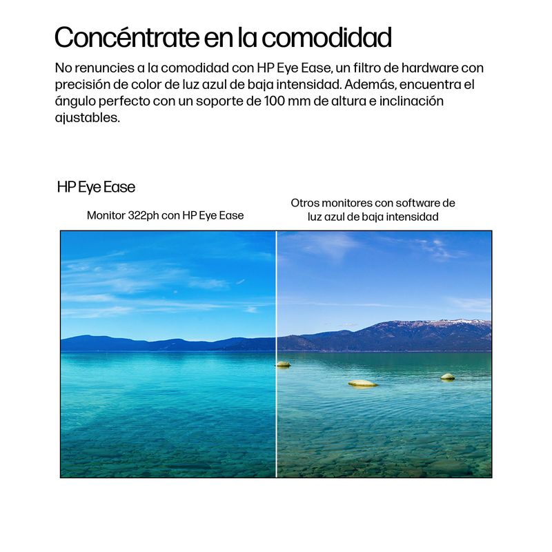 HP Monitor FHD HP de la serie 3 Pro de 21,5 pulgadas: 322ph Series 3 Pro 21.5" LCD IPS Full HD HDMI VGA Altavoces - Imagen 7 de 10