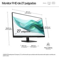 Miniatura 6 de HP Monitor FHD HP de la serie 3 Pro de 27 pulgadas: 327ph  Series 3 Pro 27" LCD IPS Full HD HDMI VGA Altavoces