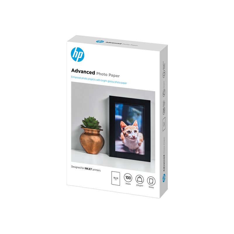 HP Paper Photo/Adv Glossy 10x15 bdl 100s - Imagen 7 de 7