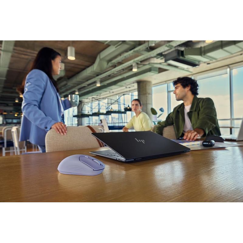 HP 400 Rat n inal mbrico dual - Bluetooth y USB 2.4GHz bater a de 24 meses clics silenciosos tacto suave Morado - Imagen 16 de 16