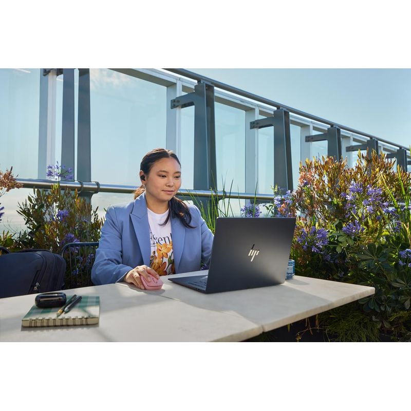 HP 400 Rat n inal mbrico dual - Bluetooth y USB 2.4GHz bater a de 24 meses clics silenciosos tacto suave Morado - Imagen 14 de 15