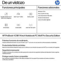 Miniatura 5 de PORTATIL HP PROBOOK 4 G1IR 14" , INTEL CORE I5-120U, 16 GB RAM, 512 GB SSD, WUXGA, PIKE SILVER, WINDOWS 11 PRO