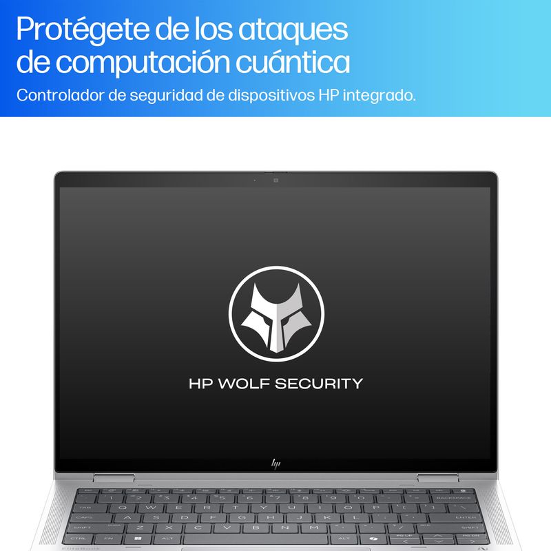 PORTATIL HP ELITEBOOK X FLIP G1I 35.6 CM (14") TOUCHSCREEN CONVERTIBLE COPILOT+ PC 2 IN 1 , WUXGA, INTEL CORE ULTRA 5 226V, 16 GB, 512 GB SSD, GLACIER - Imagen 10 de 14