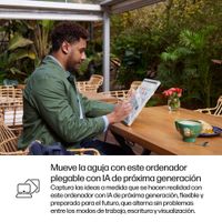 Miniatura 8 de PORTATIL HP ELITEBOOK X FLIP G1I 35.6 CM (14") TOUCHSCREEN CONVERTIBLE COPILOT+ PC 2 IN 1 , WUXGA, INTEL CORE ULTRA 5 226V, 16 GB, 512 GB SSD, GLACIER