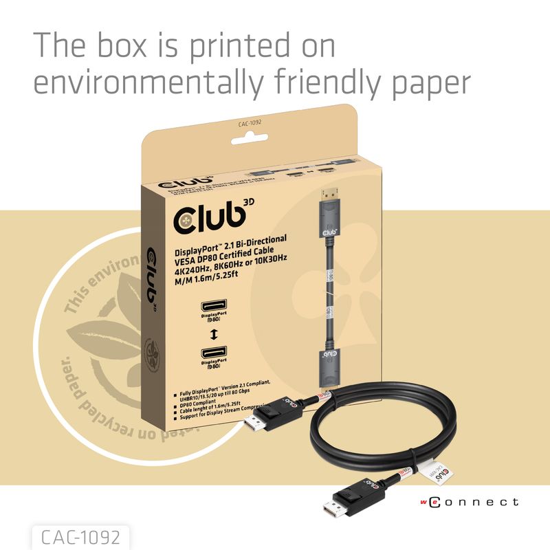 CLUB3D Cables CAC-1092 - Imagen 6 de 6