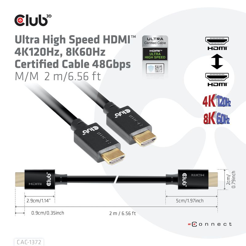 CLUB3D Cables CAC-1372 - Imagen 7 de 15