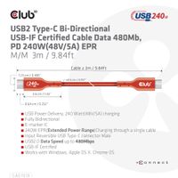 Miniatura 9 de CLUB3D Cables CAC-1513