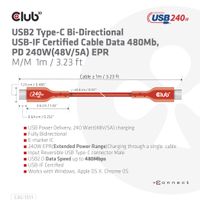 Miniatura 8 de CLUB3D Cables CAC-1511