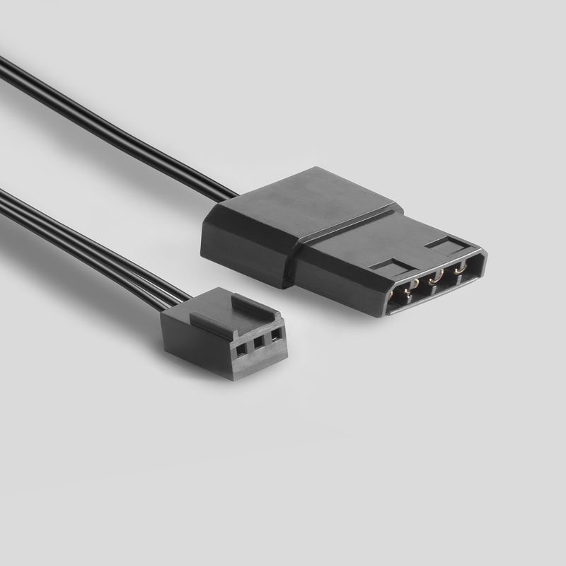 VENTILADOR 12CM MARS GAMING MFDUO KIT 2VENT. FRGB RAINBOW 360º NEGRO - Imagen 5 de 7