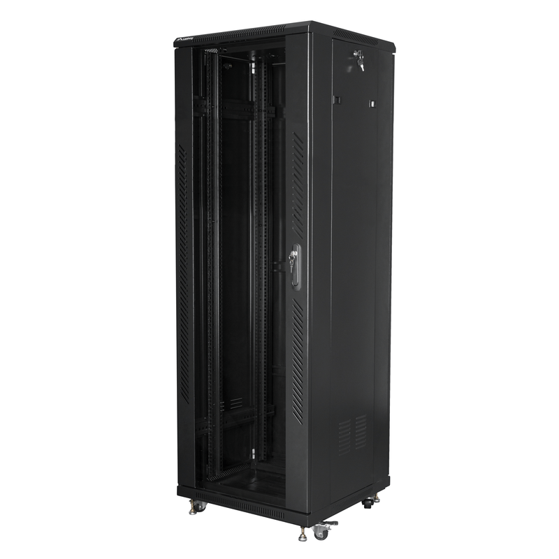 ARMARIO LANBERG RACK 19" 37U 600X600 FLAT PACK BLACK NEGRO - Imagen 1 de 7