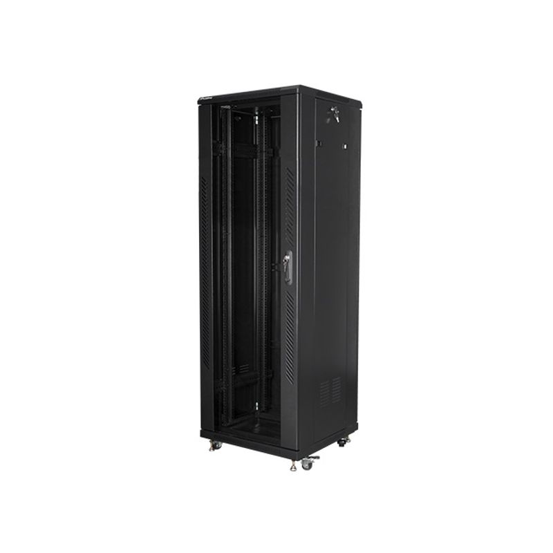 ARMARIO LANBERG RACK 19" 37U 600X600 FLAT PACK BLACK NEGRO - Imagen 3 de 7