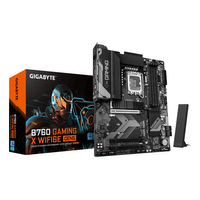 Miniatura 1 de GIGABYTE Intel  B760 GAMING X WIFI6E GEN5 Placa Base – Compatible con procesadores Intel Core 14ª generación, VRM de 8+1+1 fases, hasta 5600 MHz DDR5,
