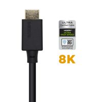 Miniatura 5 de AISENS - CABLE HDMI V2.1 ULTRA ALTA VELOCIDAD / HEC CERTIFICADO 8K@60H