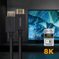 Miniatura 6 de AISENS - CABLE HDMI V2.1 ULTRA ALTA VELOCIDAD / HEC CERTIFICADO 8K@60H