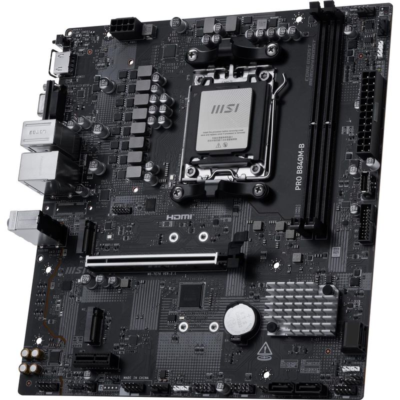 MSI AMD PRO B840M-B Socket AM5 - Imagen 5 de 7