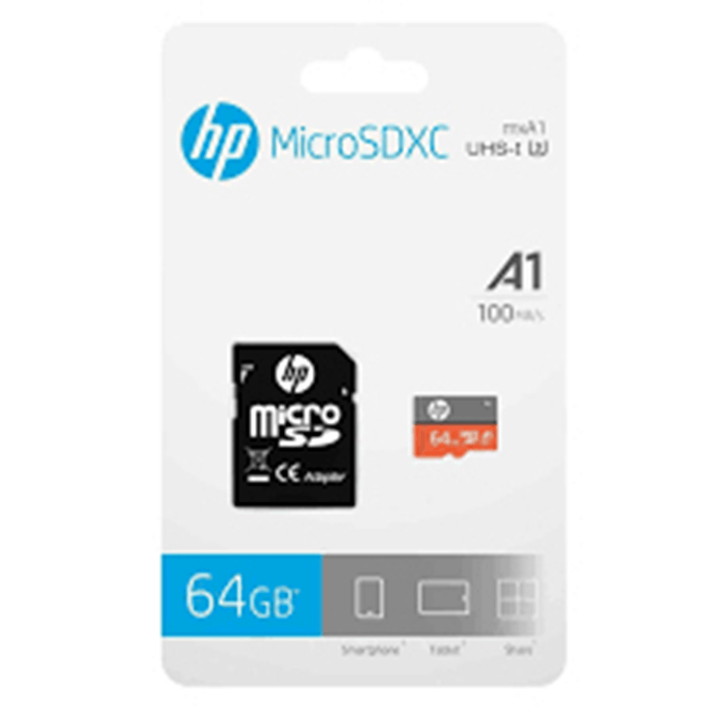 HP Memoria micro SDXC 64GB UHS-I U3 - Imagen 1 de 2