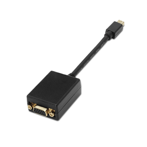 ADAPTADOR AISENS MINI DISPLAYPORT MACHO A SVGA HEMBRA 15CM NEGRO A125-0135