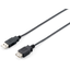 CABLE ALARGO USB 2.0 TIPO A  MACHO - HEMBRA 3M