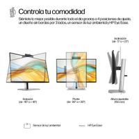 Miniatura 9 de HP Monitor de videoconferencia FHD USB-C HP Pro de la serie 5 de 23,8 pulgadas: 524pm  Series 5 Pro 23.8" LCD IPS Full HD HDMI Altavoces