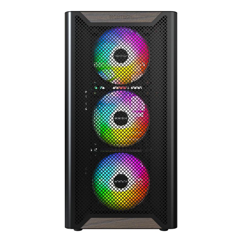 MONTECH XR Wood RGB Negro - Imagen 2 de 8