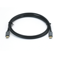 Miniatura 1 de CABLE USB-C MACHO USB-C MACHO USB 3.2  1M TRANSFERENCIA 5G 3A (100W)  VIDEO 4K