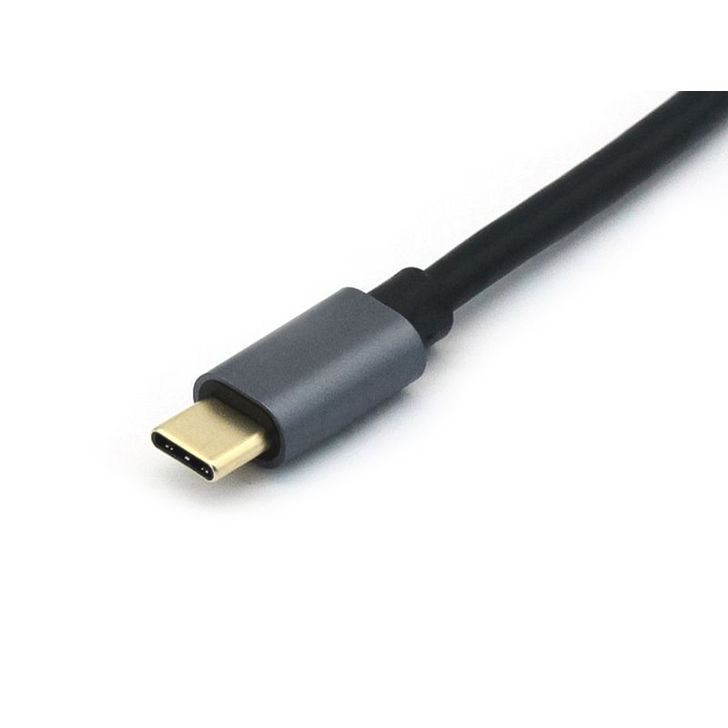 CABLE USB-C MACHO USB-C MACHO USB 3.2 1M TRANSFERENCIA 5G 3A (100W) VIDEO 4K - Imagen 4 de 5