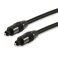 Miniatura 1 de CABLE TOSLIK OPTICO DIGITAL AUDIO 5M EQUIP