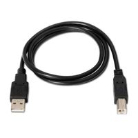 Miniatura 3 de Aisens Cable Usb 2.0 Impresora Tipo A/M-B/M Negro 3M